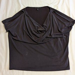 White House Black Market Exposed Shoulder Top